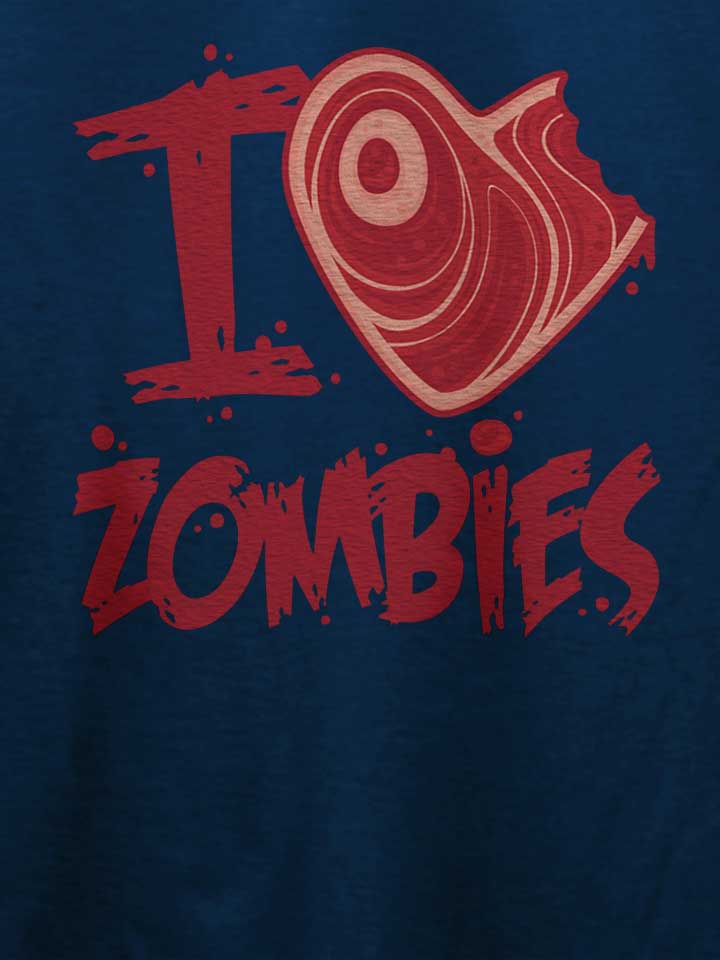 i-love-zombies-with-meat-heart-t-shirt dunkelblau 4