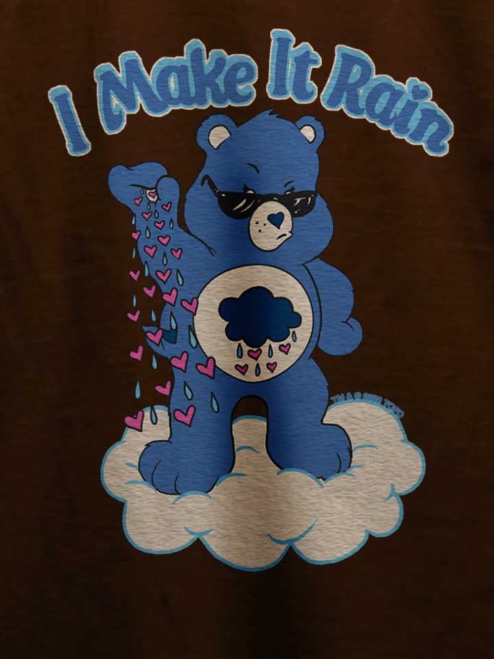 i-make-it-rain-care-bears-t-shirt braun 4