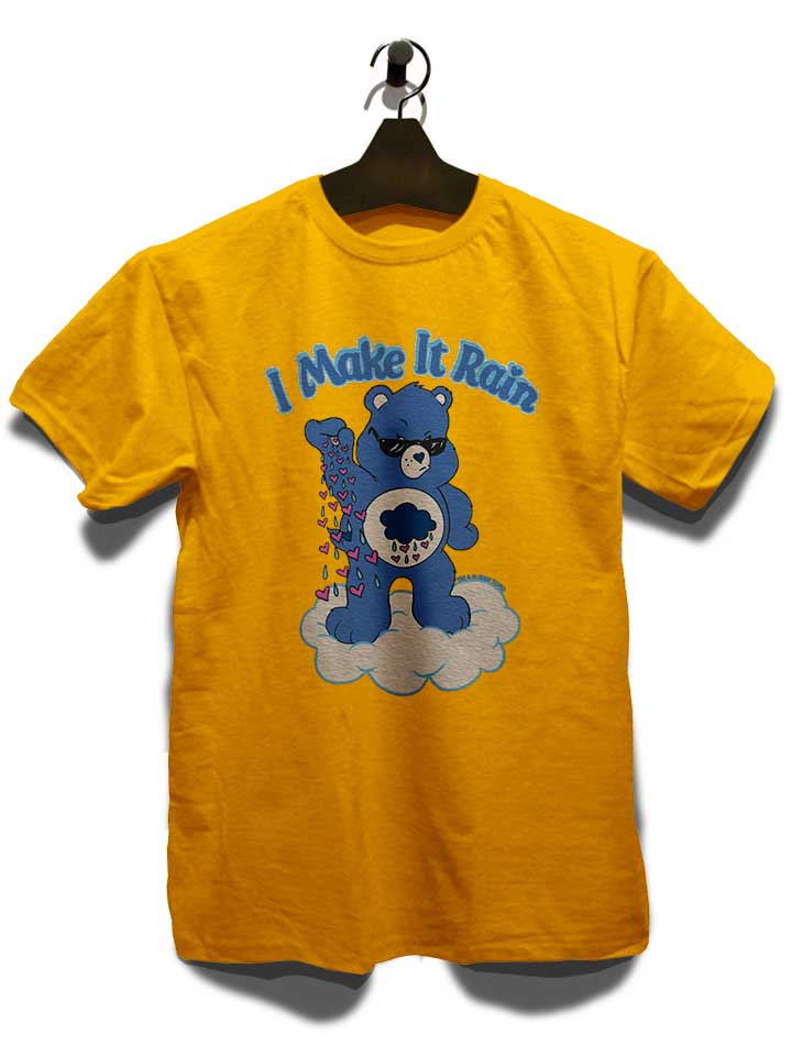 i-make-it-rain-care-bears-t-shirt gelb 3
