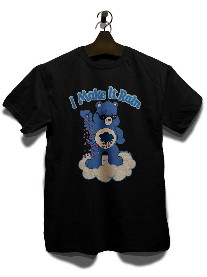 i-make-it-rain-care-bears-t-shirt schwarz 3