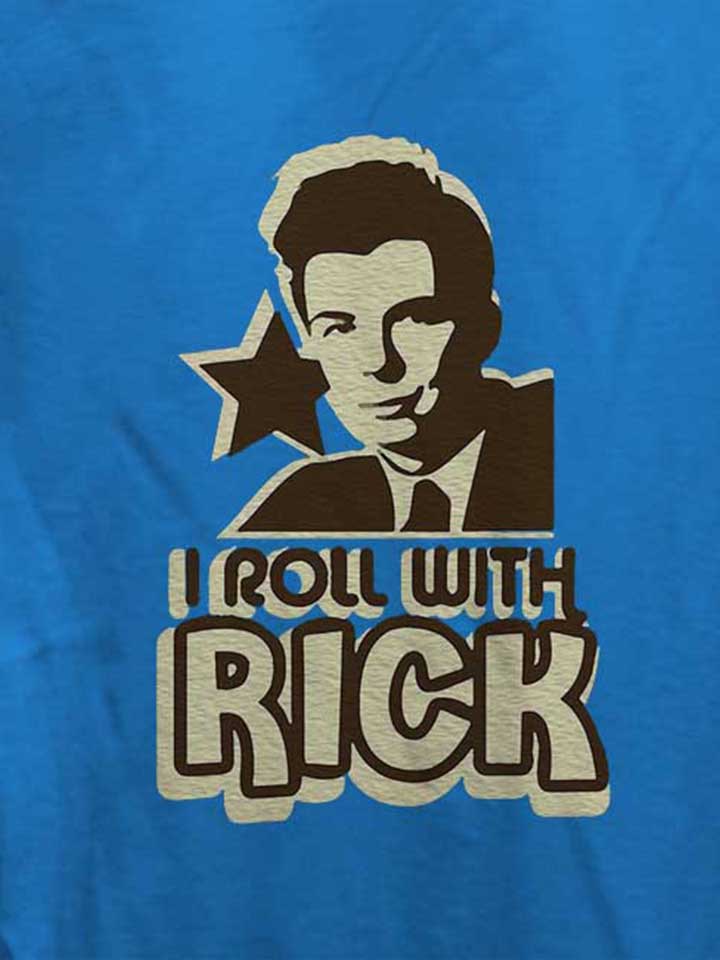 i-roll-with-rick-damen-t-shirt royal 4