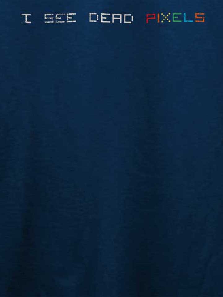 i-see-dead-pixels-vintage-t-shirt dunkelblau 4