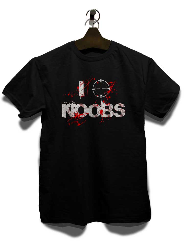 i-shoot-noobs-t-shirt schwarz 3