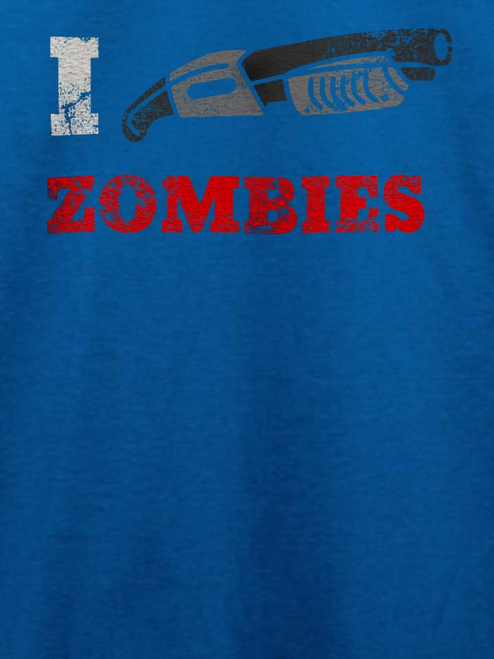 i-shotgun-zombies-vintage-t-shirt royal 4