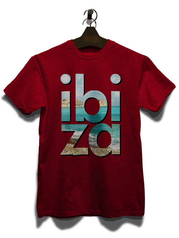 ibiza-t-shirt bordeaux 3