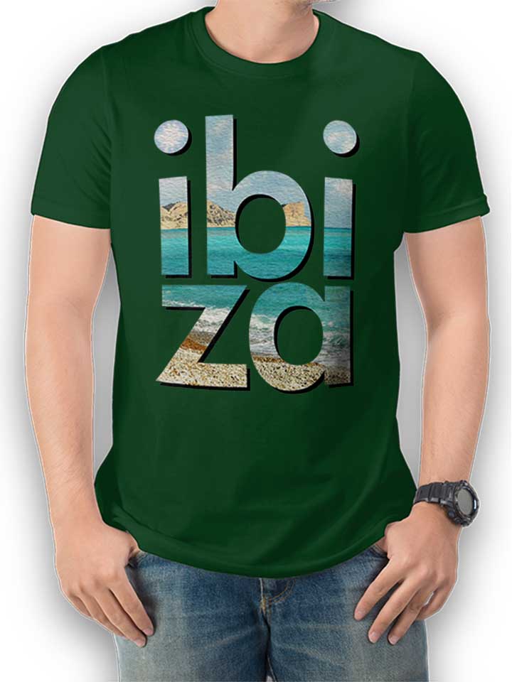 Ibiza T-Shirt dunkelgruen L