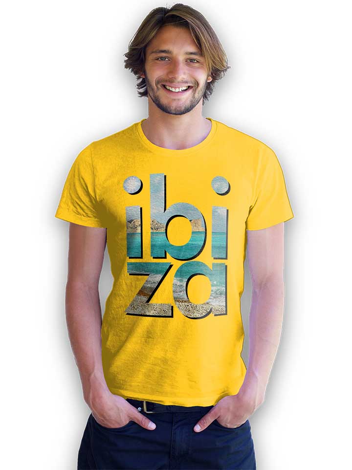 ibiza-t-shirt gelb 2