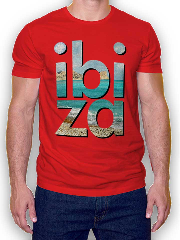 Ibiza Camiseta rojo L