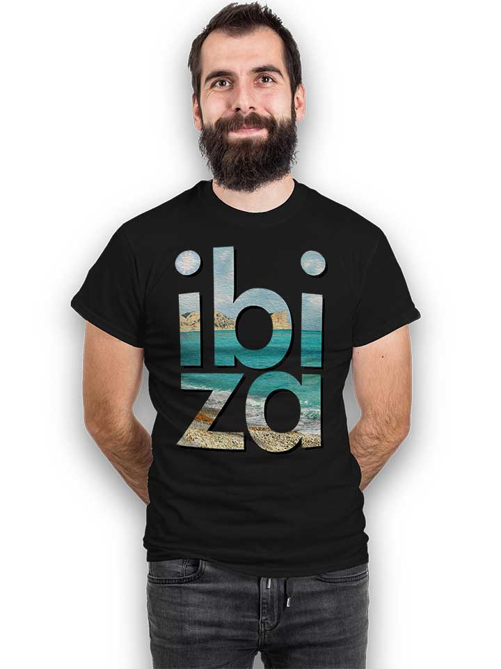 ibiza-t-shirt schwarz 2