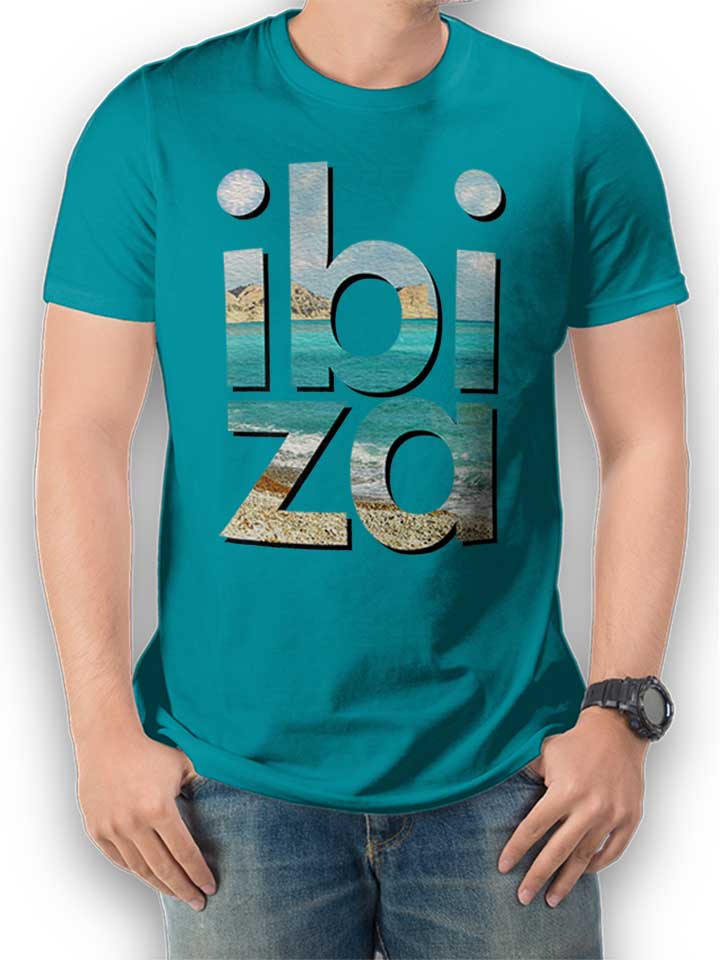 Ibiza T-Shirt turquoise L