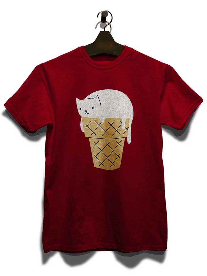 ice-cream-cat-t-shirt bordeaux 3