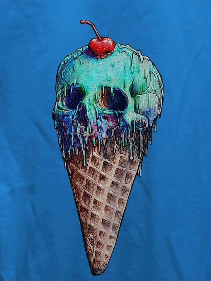 ice-cream-skull-damen-t-shirt royal 4