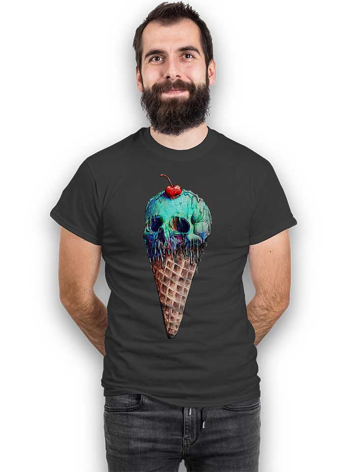ice-cream-skull-t-shirt dunkelgrau 2