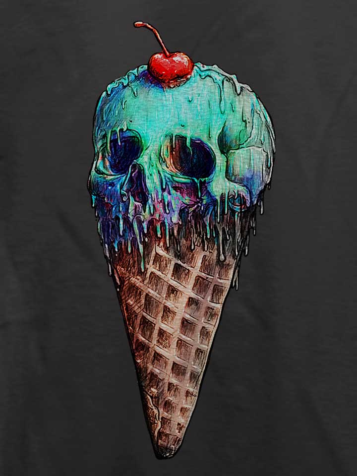 ice-cream-skull-t-shirt dunkelgrau 4