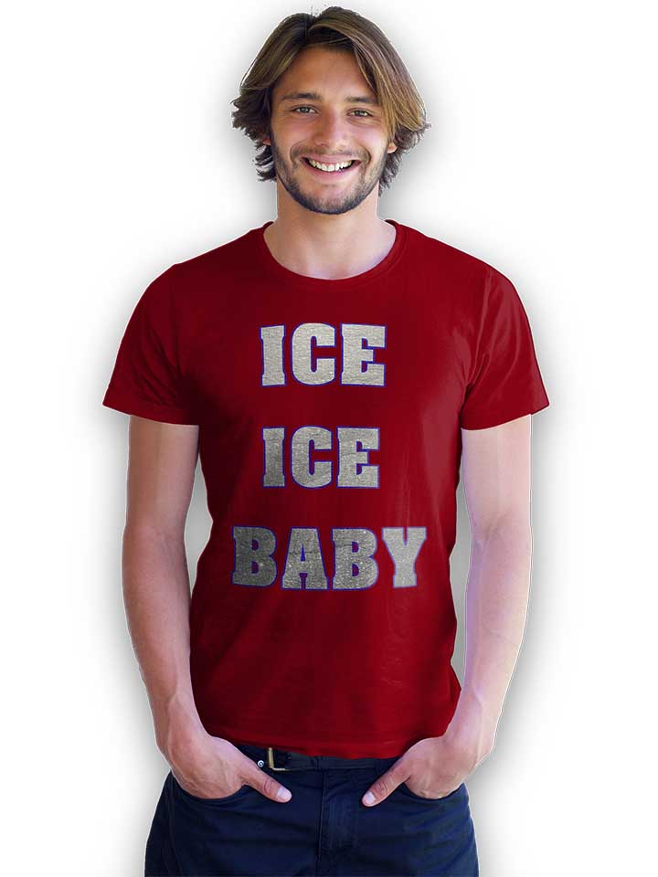 ice-ice-baby-t-shirt bordeaux 2