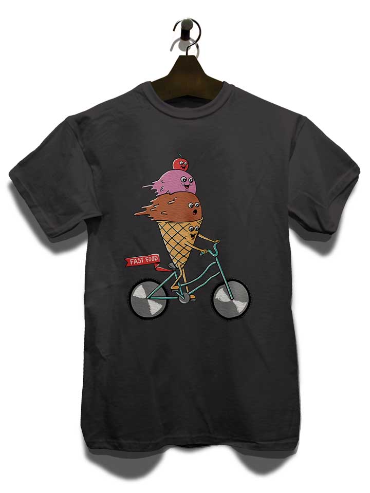 icecream-bike-t-shirt dunkelgrau 3