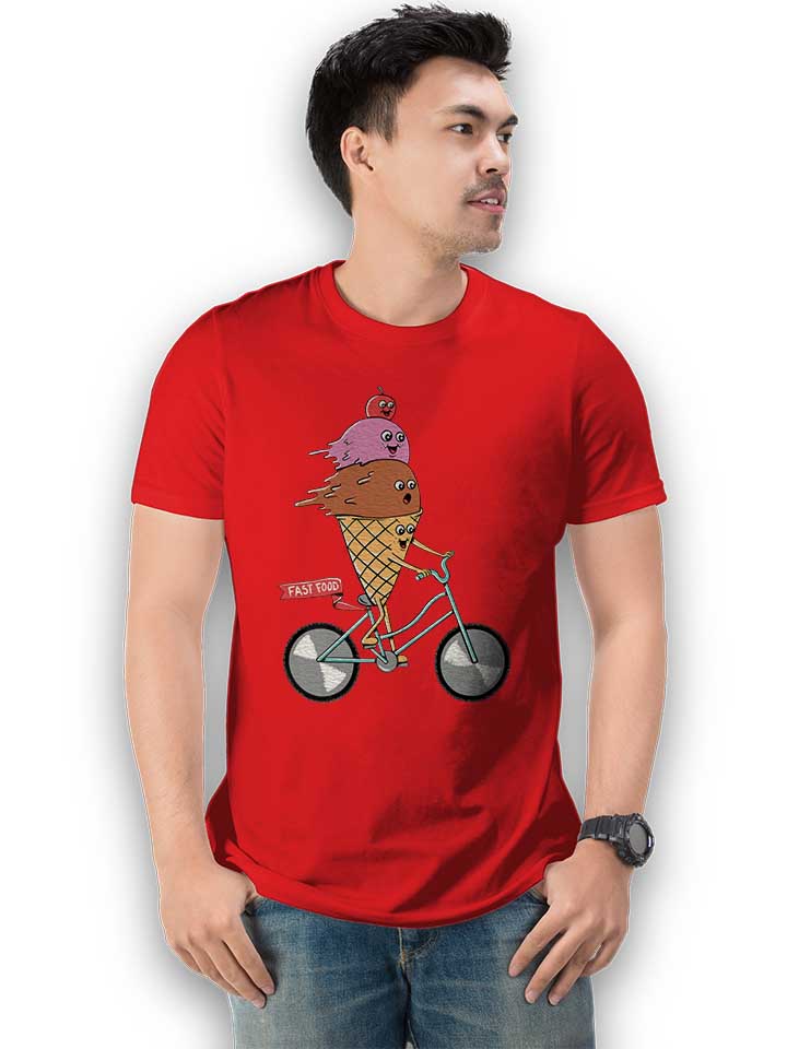 icecream-bike-t-shirt rot 2