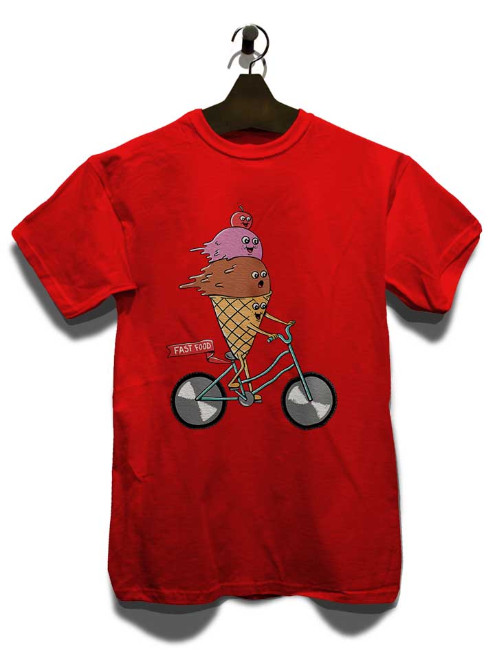 icecream-bike-t-shirt rot 3