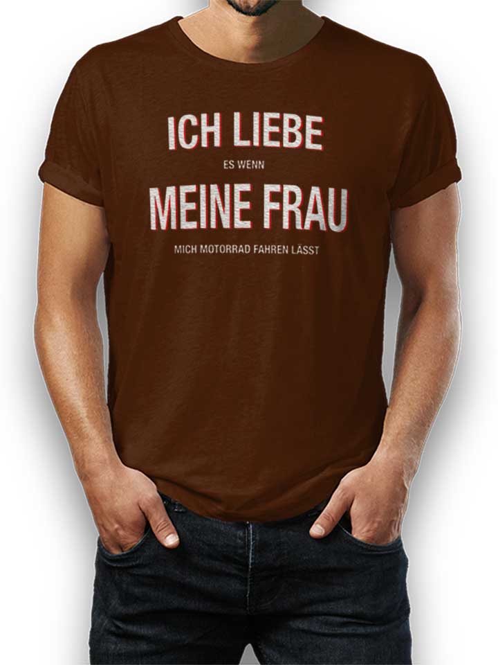 ich-liebe-meine-frau-t-shirt braun 1