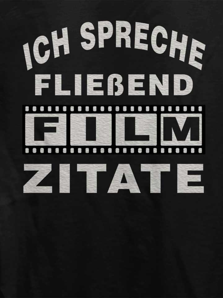 ich-spreche-fliessend-film-zitate-damen-t-shirt schwarz 4
