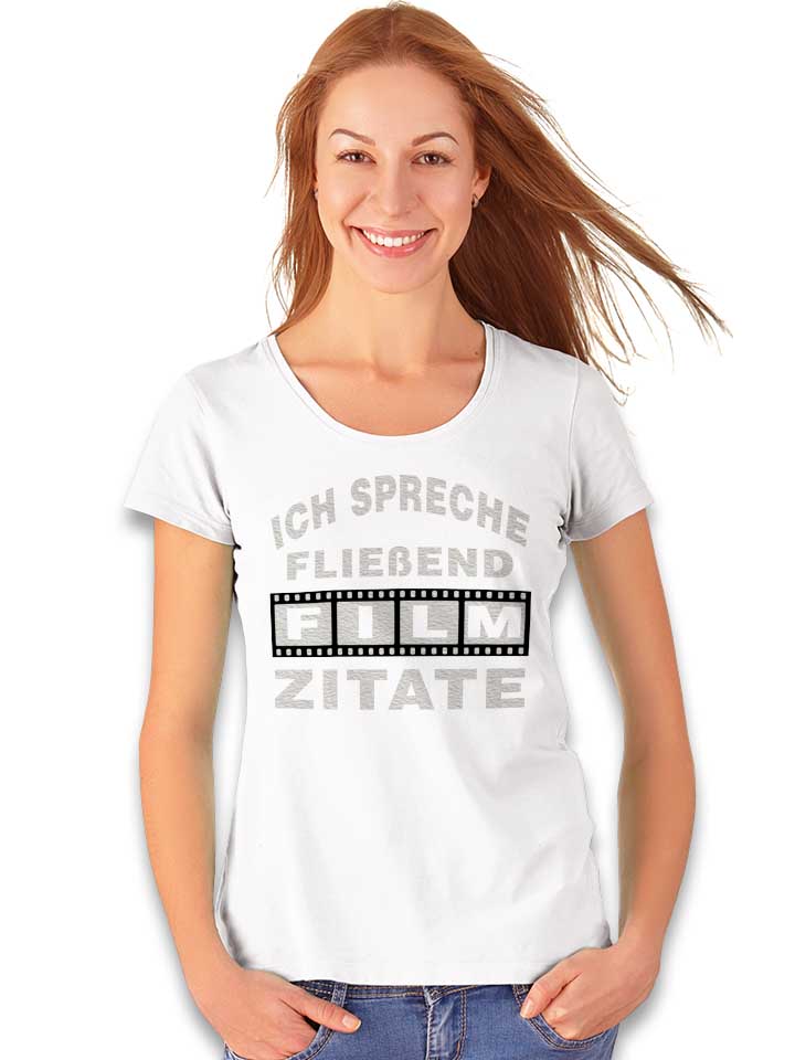 ich-spreche-fliessend-film-zitate-damen-t-shirt weiss 2
