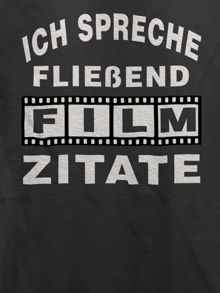 ich-spreche-fliessend-film-zitate-t-shirt dunkelgrau 4