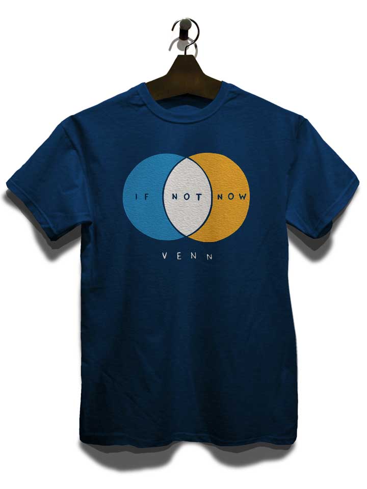 if-not-now-venn-t-shirt dunkelblau 3