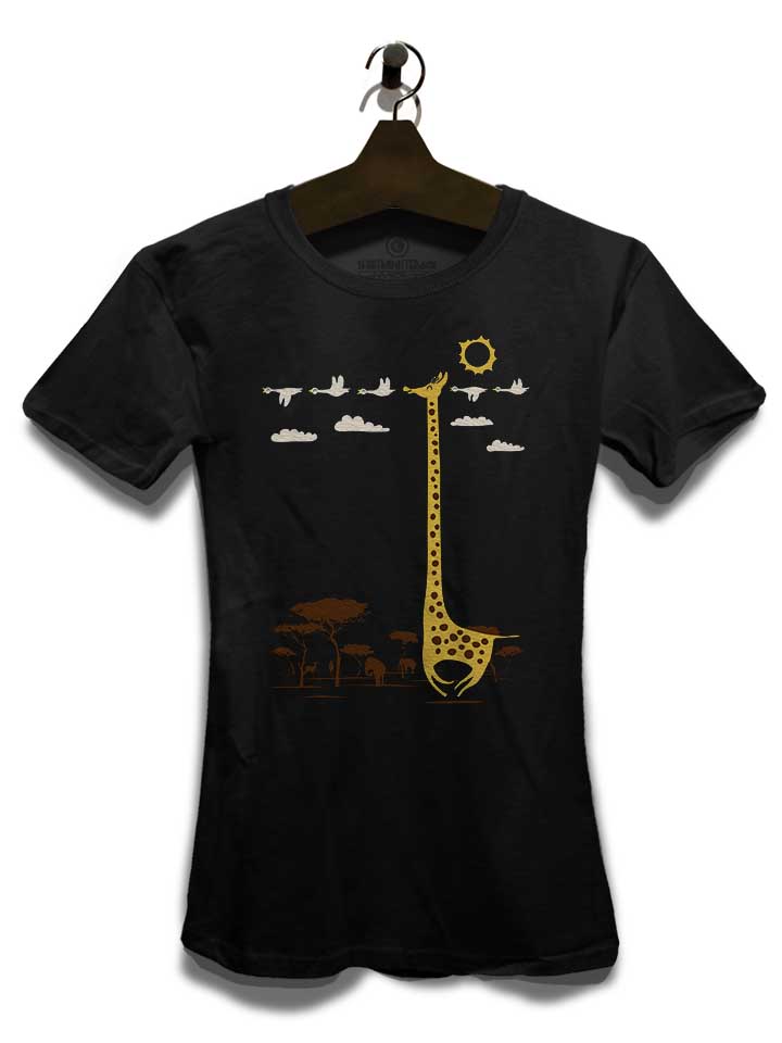 im-like-a-bird-giraffe-damen-t-shirt schwarz 3