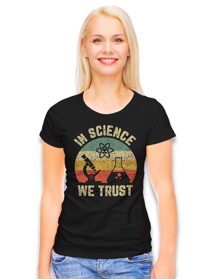 in-science-we-trust-damen-t-shirt schwarz 2