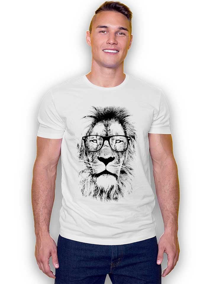 intellectual-lion-t-shirt weiss 2