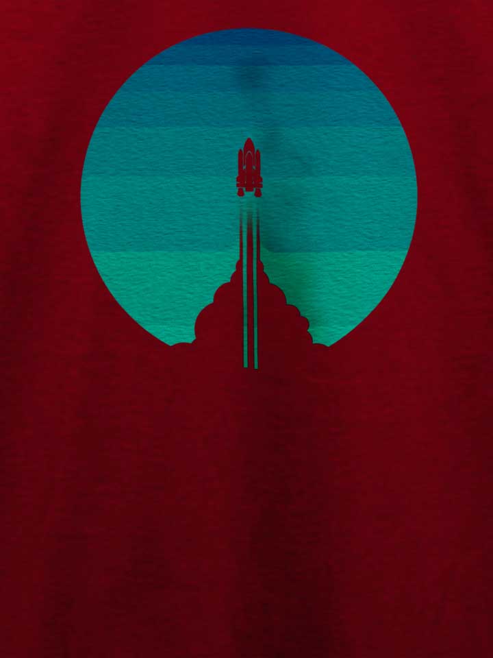 into-the-out-space-t-shirt bordeaux 4