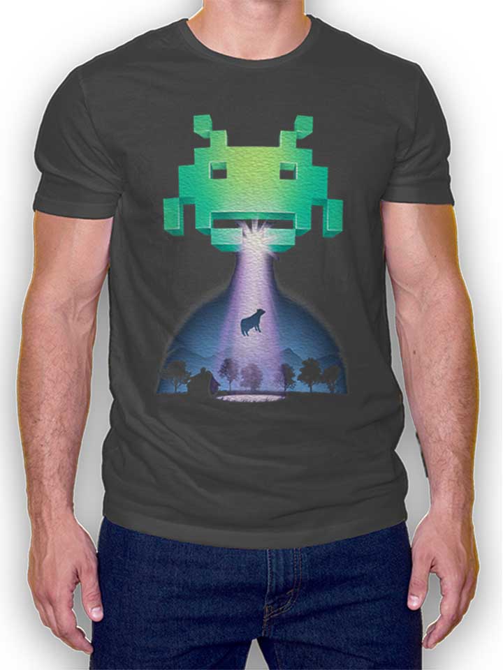 Invaders From Space T-Shirt dunkelgrau L