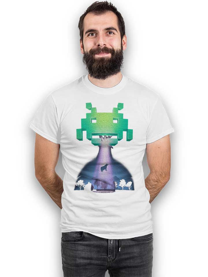 invaders-from-space-t-shirt weiss 2
