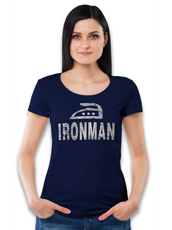 ironman-damen-t-shirt dunkelblau 2