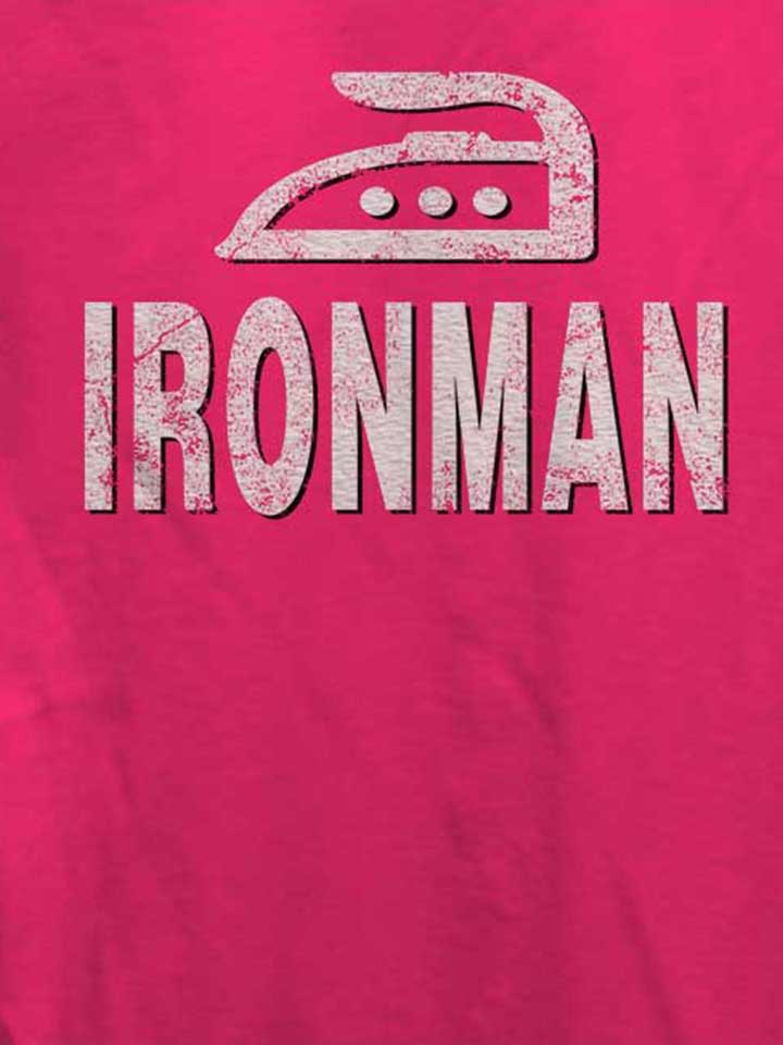 ironman-damen-t-shirt fuchsia 4