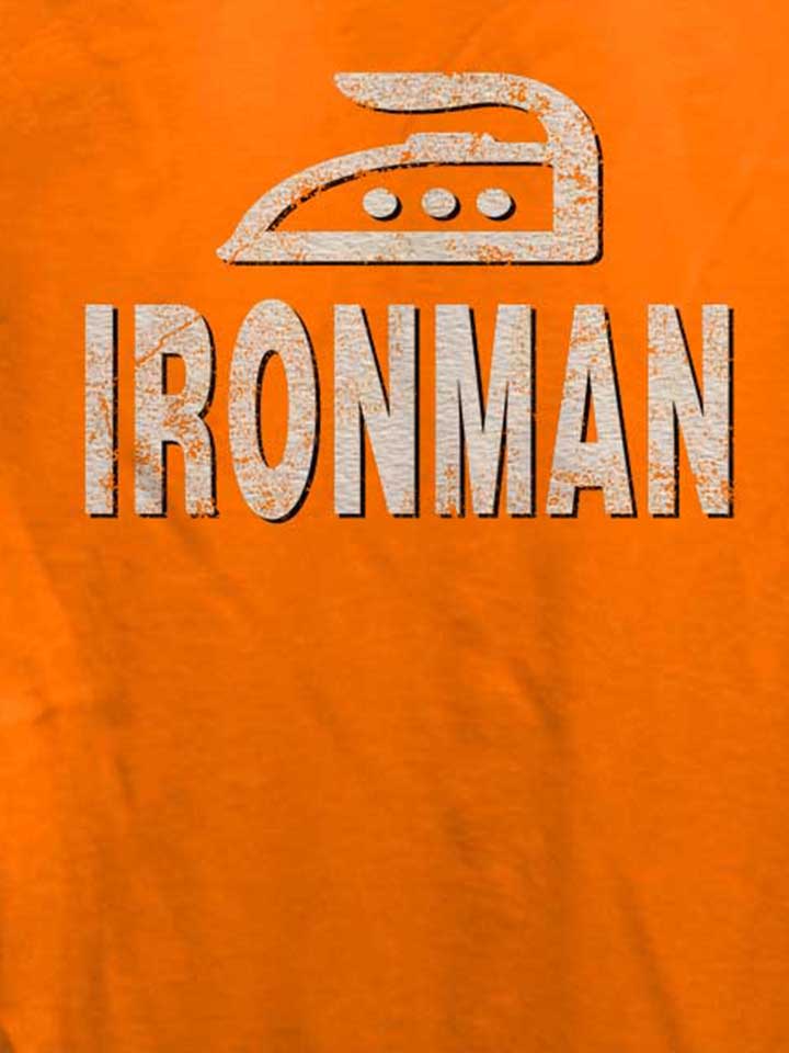 ironman-damen-t-shirt orange 4