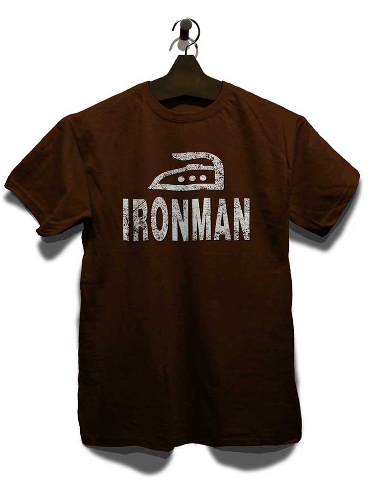 ironman-t-shirt braun 3