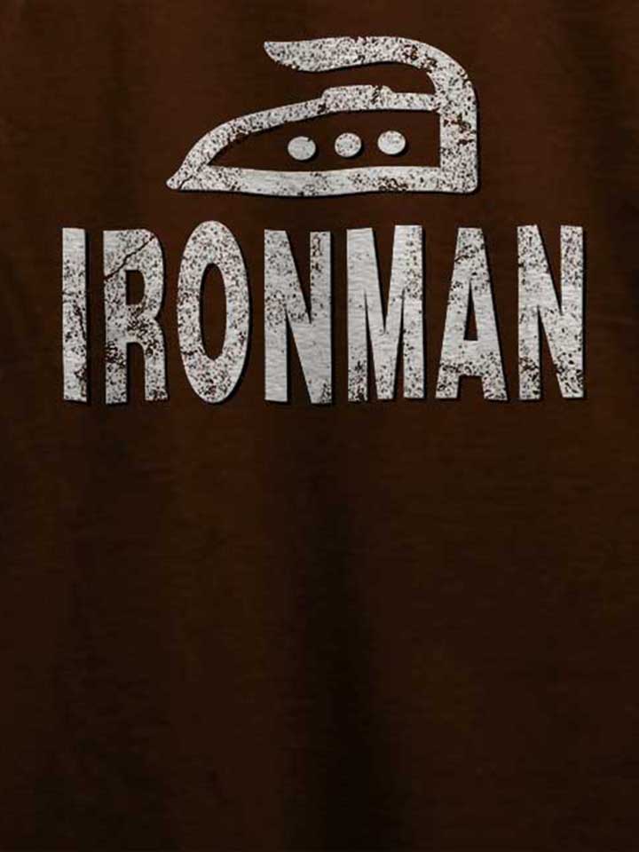 ironman-t-shirt braun 4