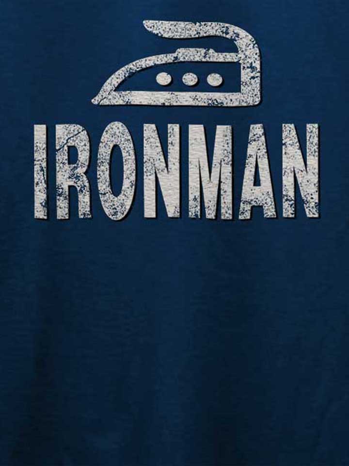 ironman-t-shirt dunkelblau 4