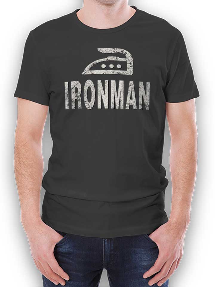 Ironman T-Shirt dunkelgrau L