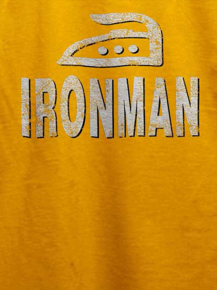 ironman-t-shirt gelb 4