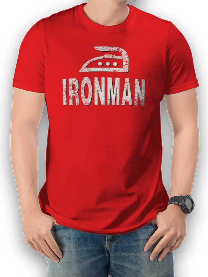 Ironman T-Shirt red L