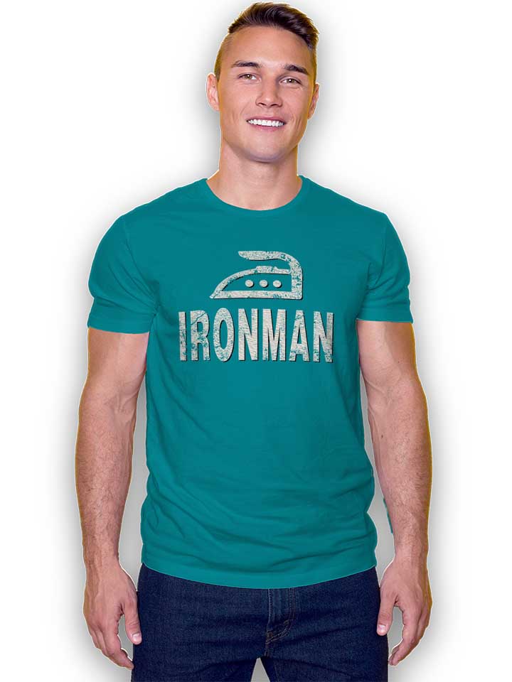 ironman-t-shirt tuerkis 2