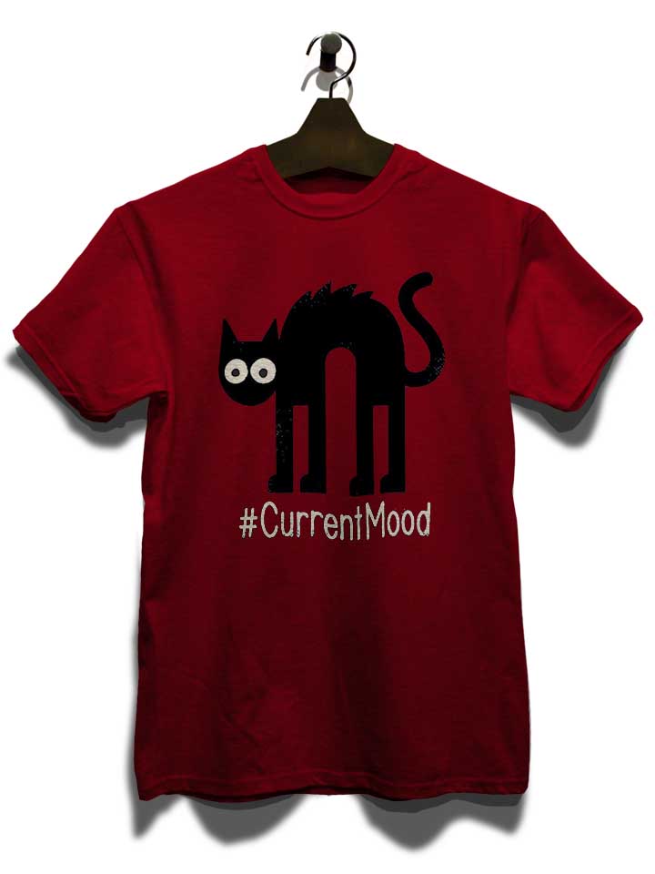 irritated-cat-t-shirt bordeaux 3