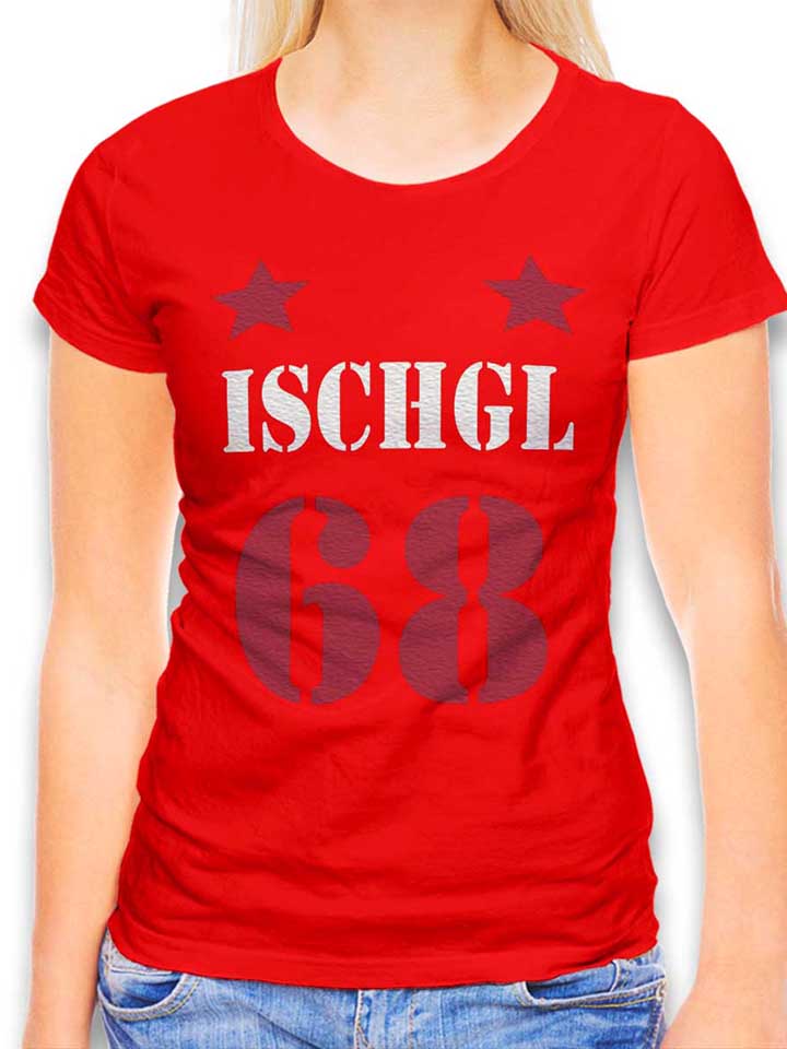 ischgl-trikot-68-damen-t-shirt rot 1