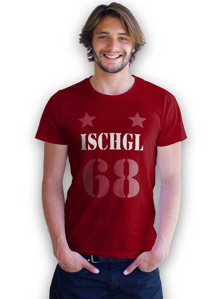 ischgl-trikot-68-t-shirt bordeaux 2