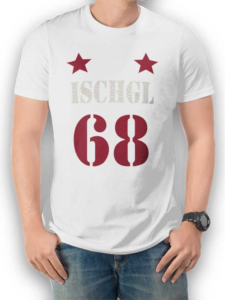 Ischgl Trikot 68 Camiseta blanco L
