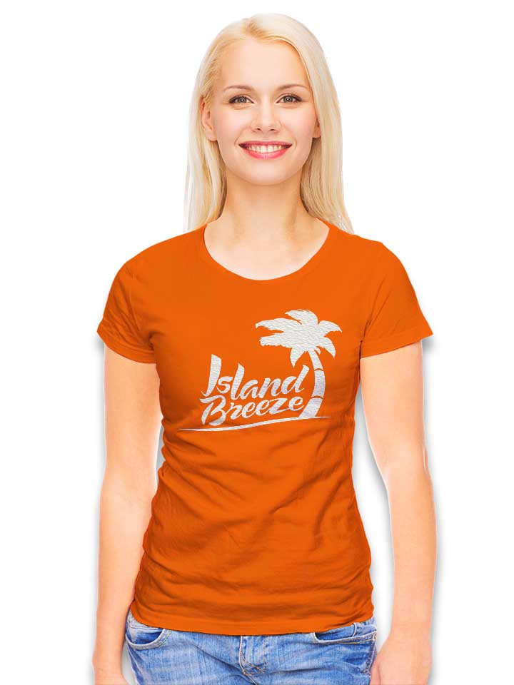 island-breeze-weiss-damen-t-shirt orange 2