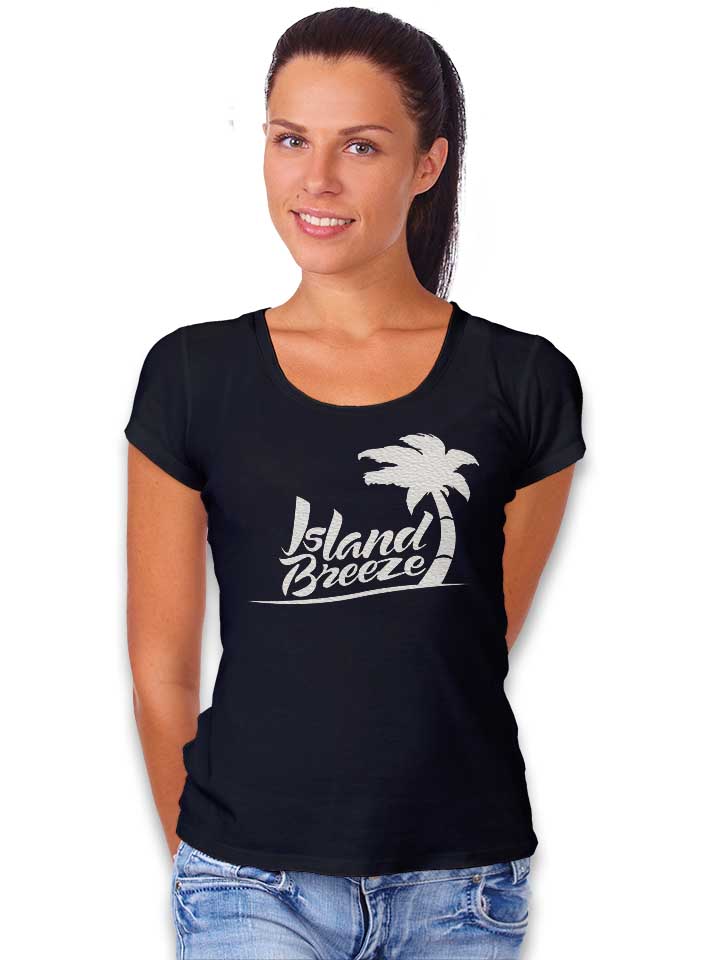 island-breeze-weiss-damen-t-shirt schwarz 2