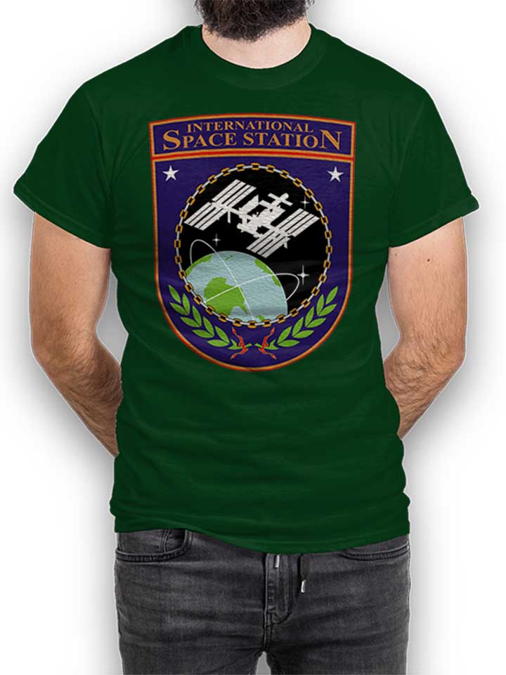 iss-logo-t-shirt dunkelgruen 1